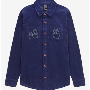Studio Ghibli My Neighbor Totoro Forest Spirits Corduroy Shacket